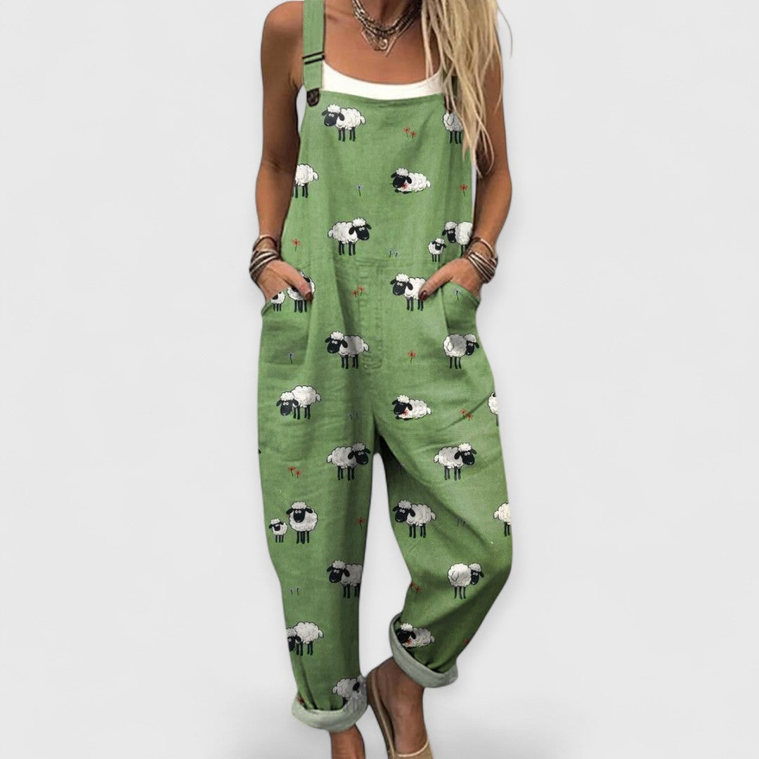 Helen™ | Women's Jumpsuit with Wide Leg