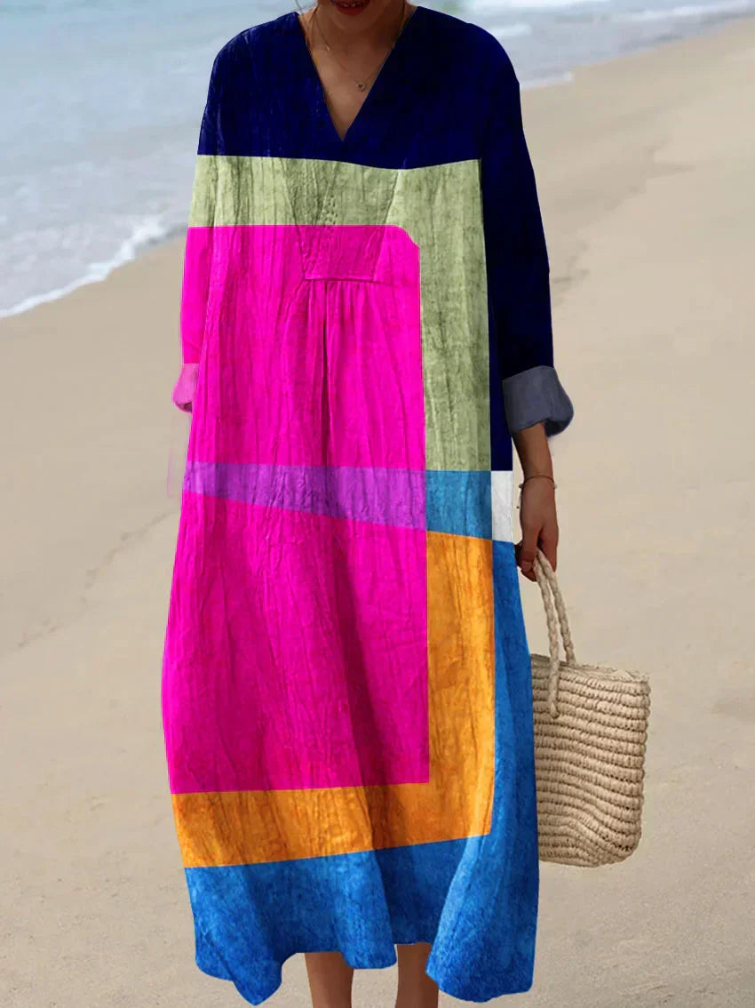 Art-Inspired Dress – Natural Beauty that Captivates