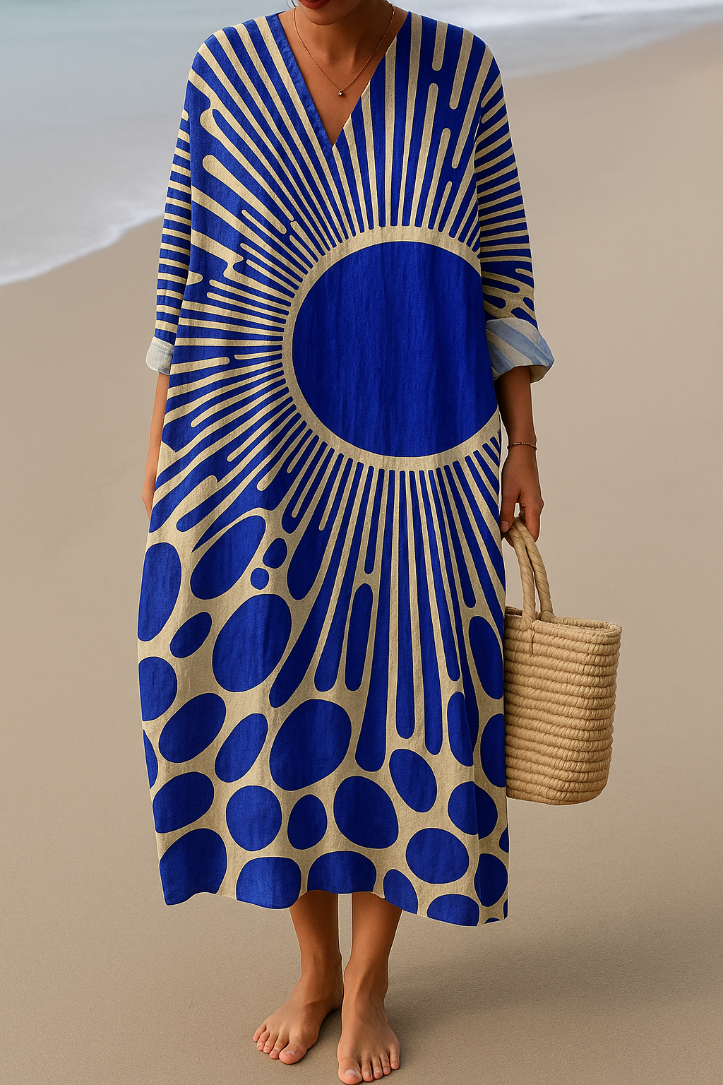 Art-Inspired Dress – Natural Beauty that Captivates