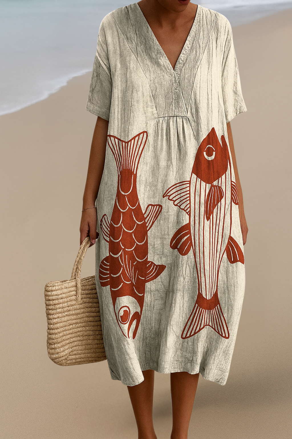 Art-Inspired Dress – Natural Beauty that Captivates