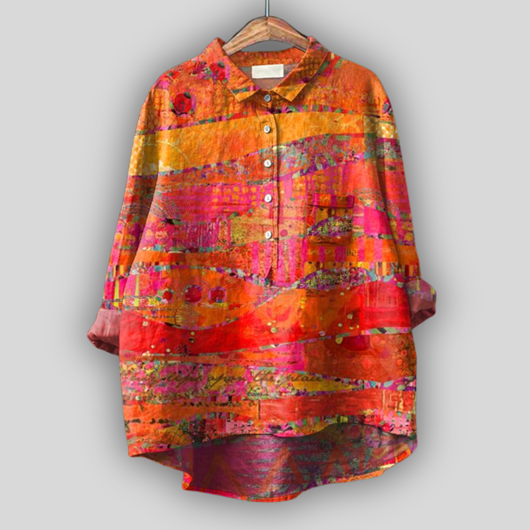 Helga - Linen Blouse