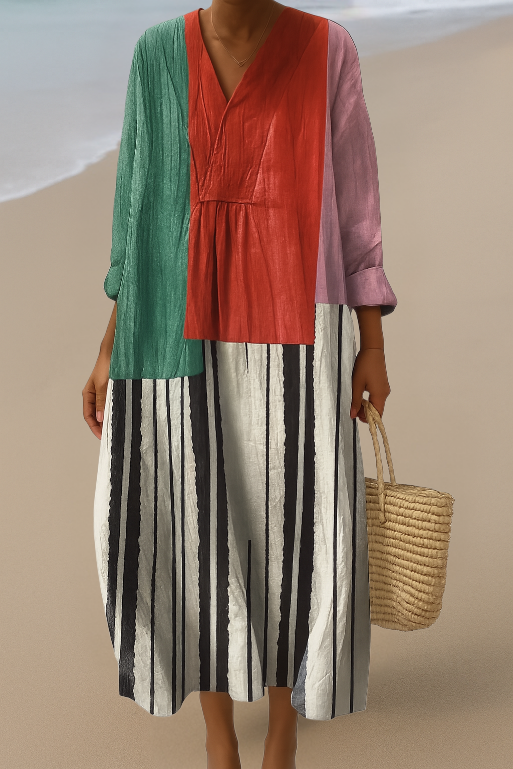 Artistic Maxi Dress – Expression of Yourself in Effortless Style