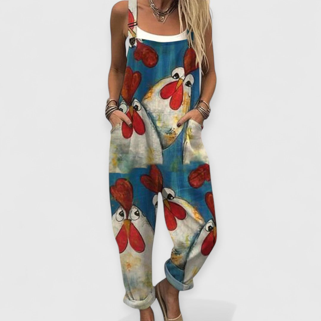 Alice™ | Vintage Wide-Leg Jumpsuit