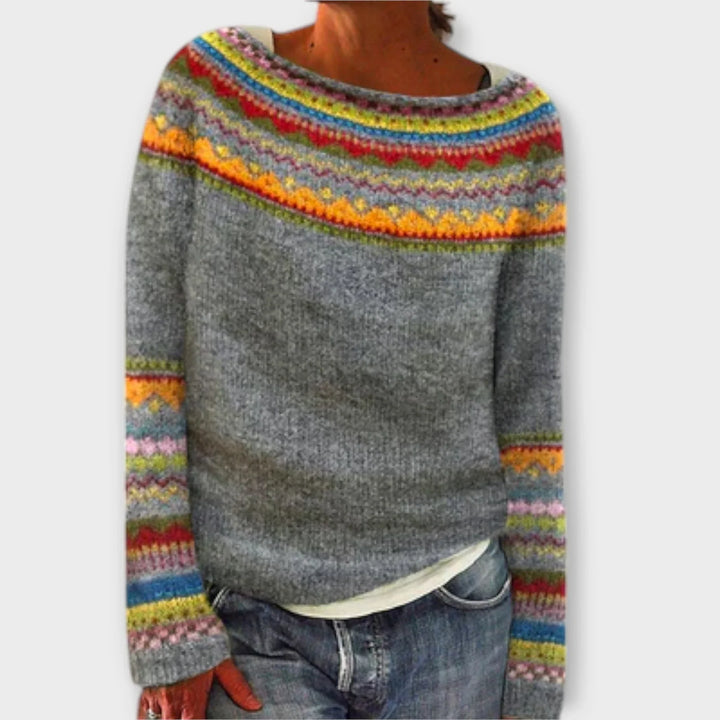 Penelope™ | Vintage Knitted Sweater