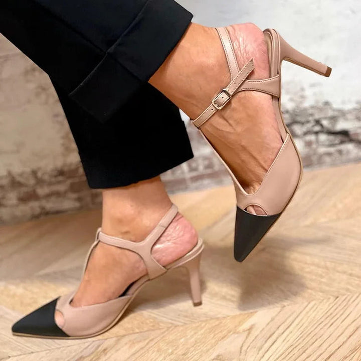 Evrardine™ | Bicolored Pointed Pump