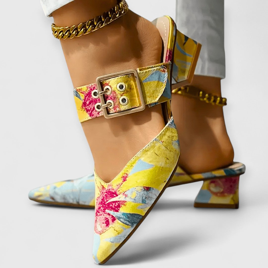 Bello™ | Orthopedic Color Accent Heels for Women