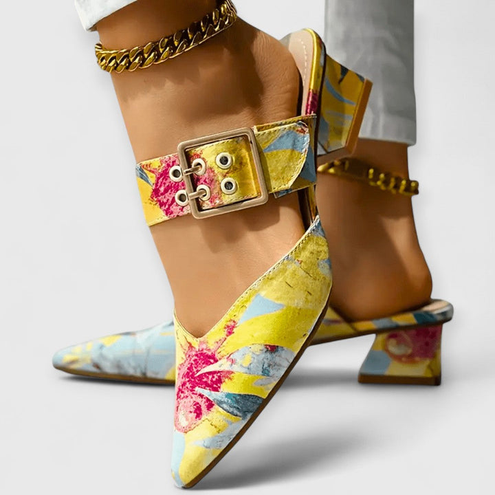 Bello™ | Orthopedic Color Accent Heels for Women