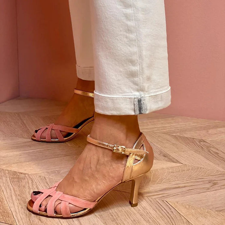 Geneva™ | High Heels with Animal Straps