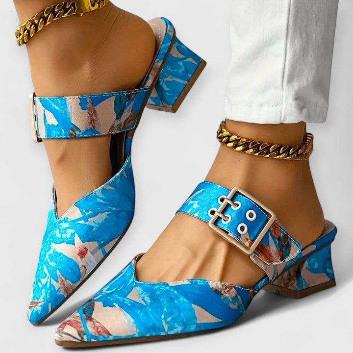 Bello™ | Orthopedic Color Accent Heels for Women