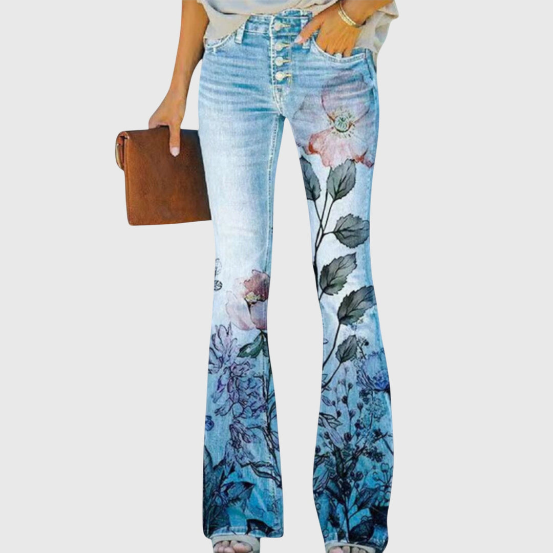 Lilly™ | Pants with Flowers