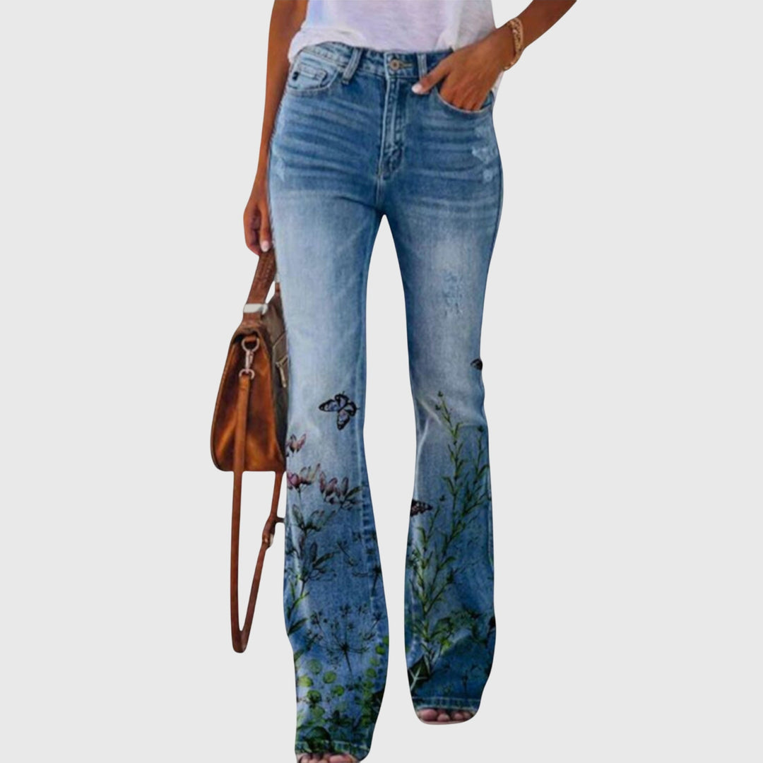 Lilly™ | Pants with Flowers