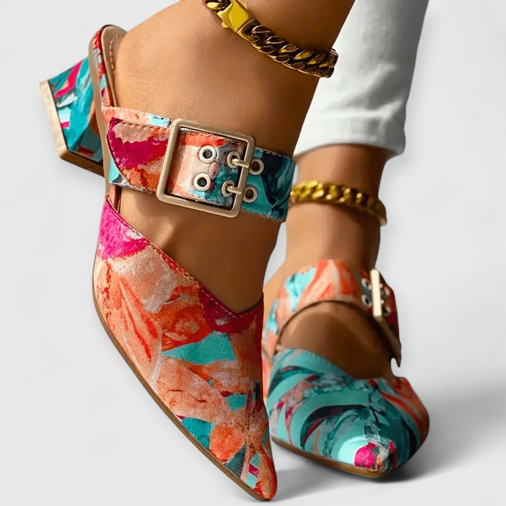 Bello™ | Orthopedic Color Accent Heels for Women