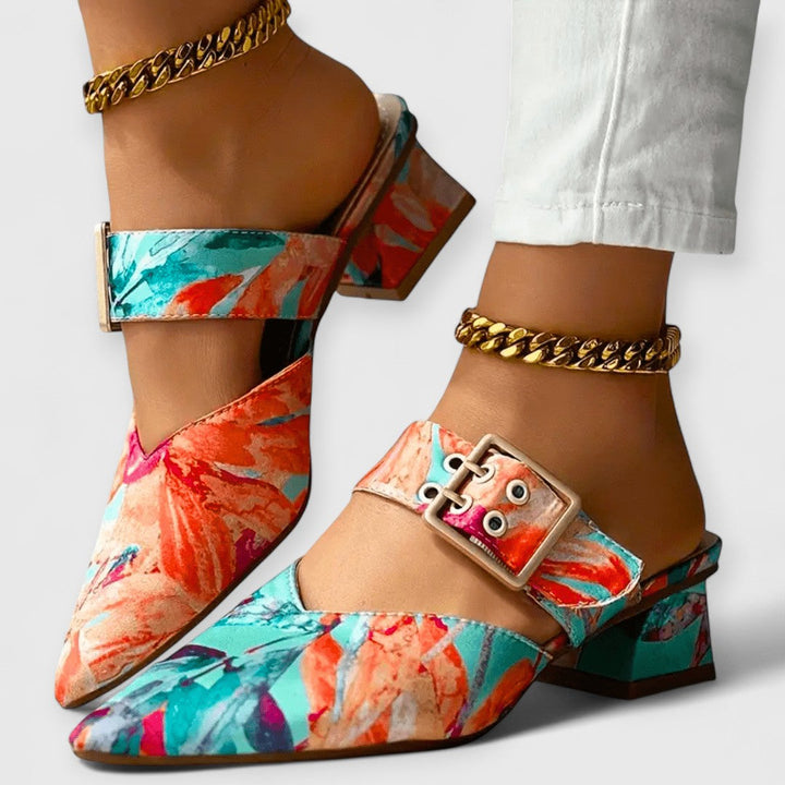 Bello™ | Orthopedic Color Accent Heels for Women