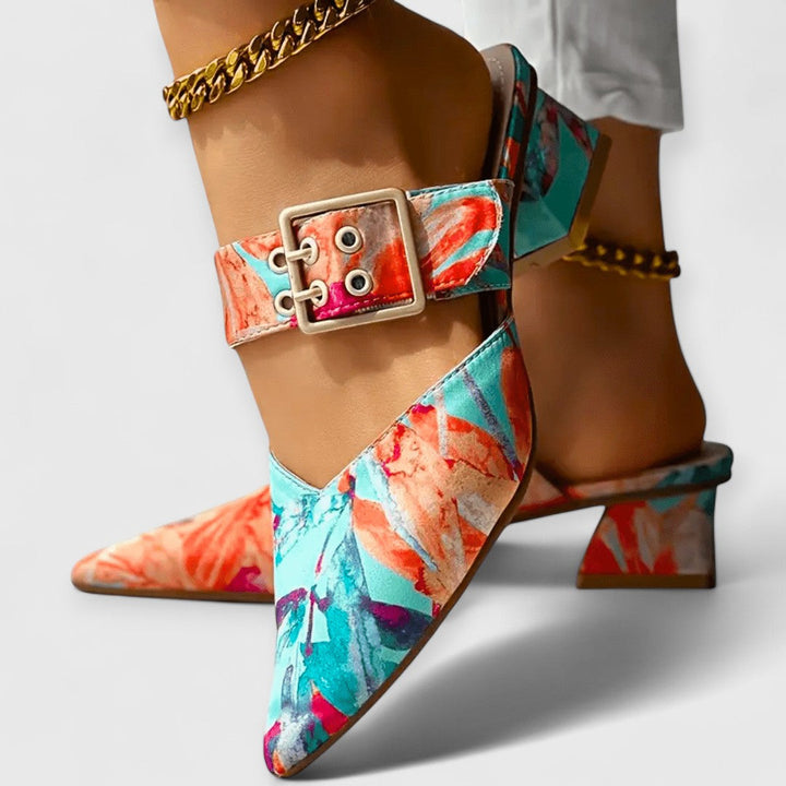 Bello™ | Orthopedic Color Accent Heels for Women