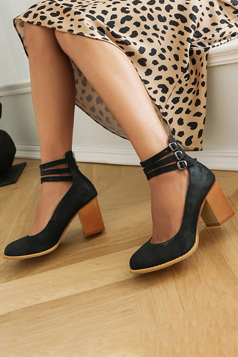 Carol™ | Minimalist Sandal with Block Heel
