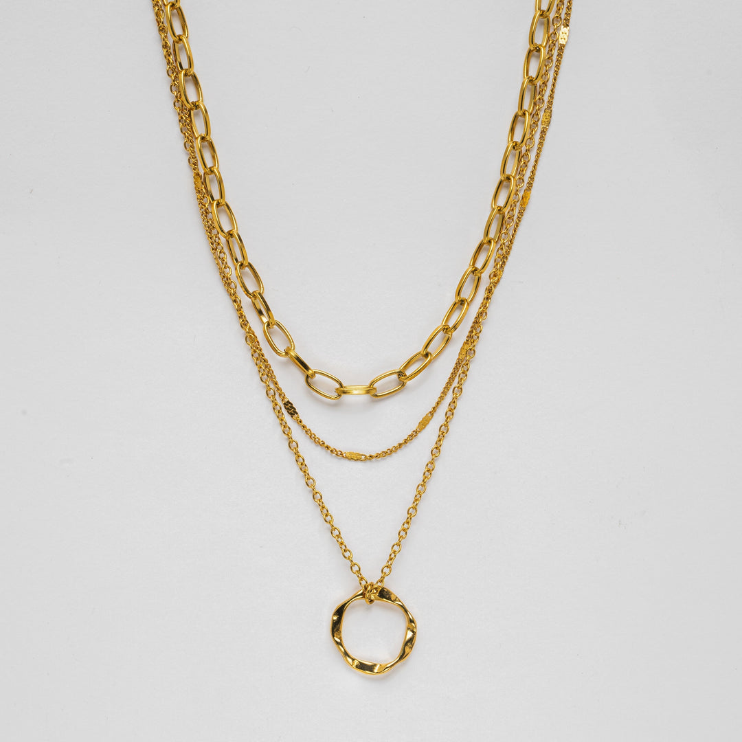 Retro Multi-Layered Style Necklace