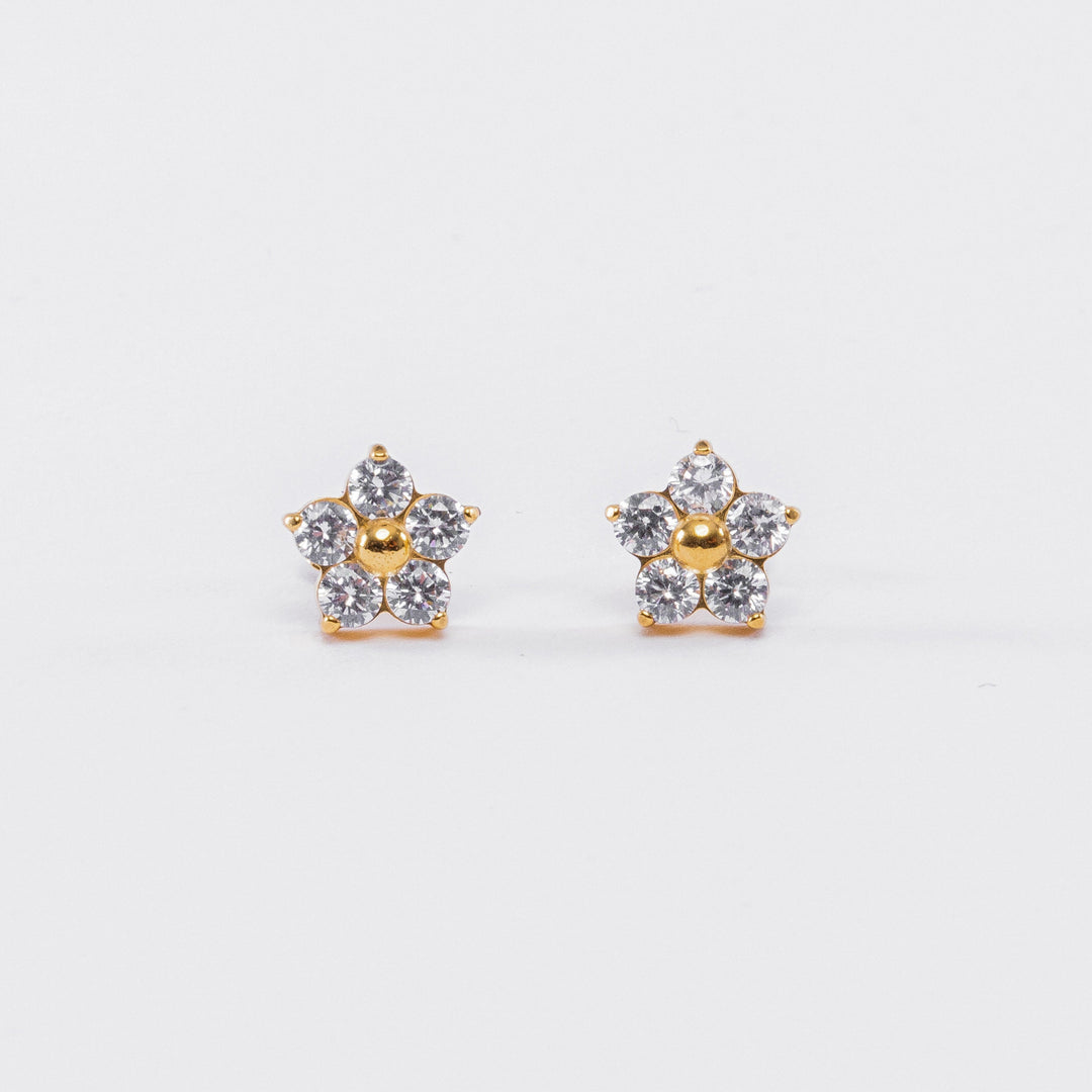 Flower Sticker Earrings