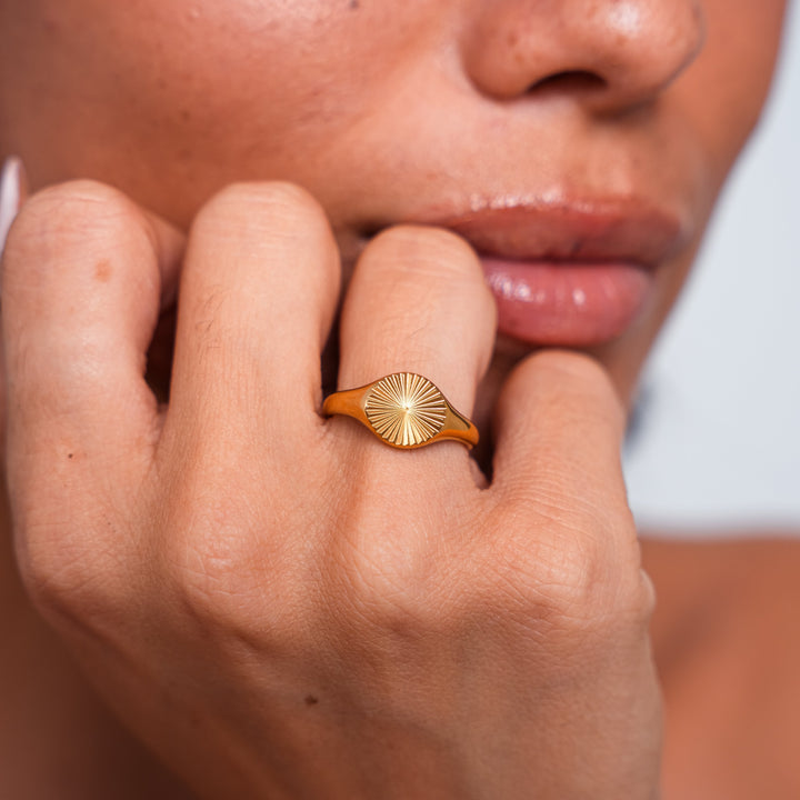 Sun Shield Ring