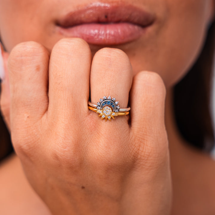 Sun and Moon Rings
