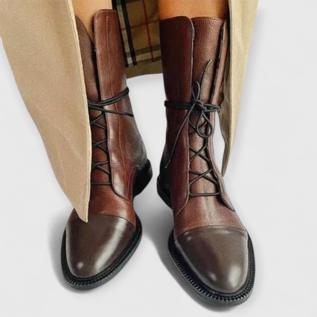 Althea™ | Classic Lace-Up Ankle Boots