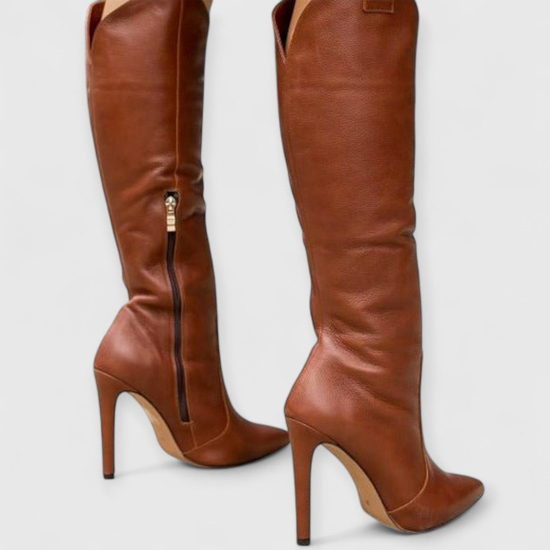 Kylie™ | Elegant Over-the-Knee Boots with Stiletto Heel