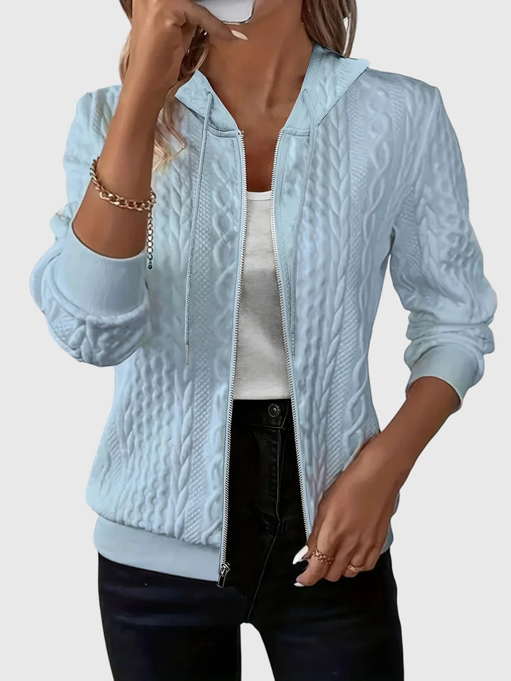 Lena™ | Hoodie with Zipper