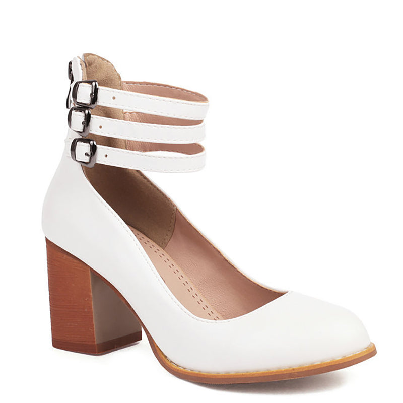 Carol™ | Minimalist Sandal with Block Heel