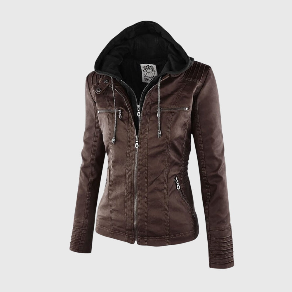 Karoline™ | Unique leather jacket