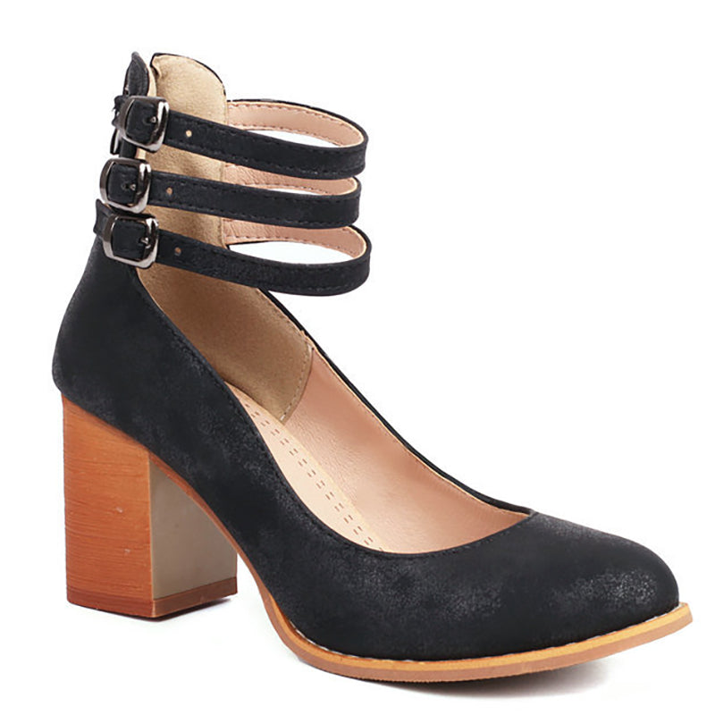 Carol™ | Minimalist Sandal with Block Heel
