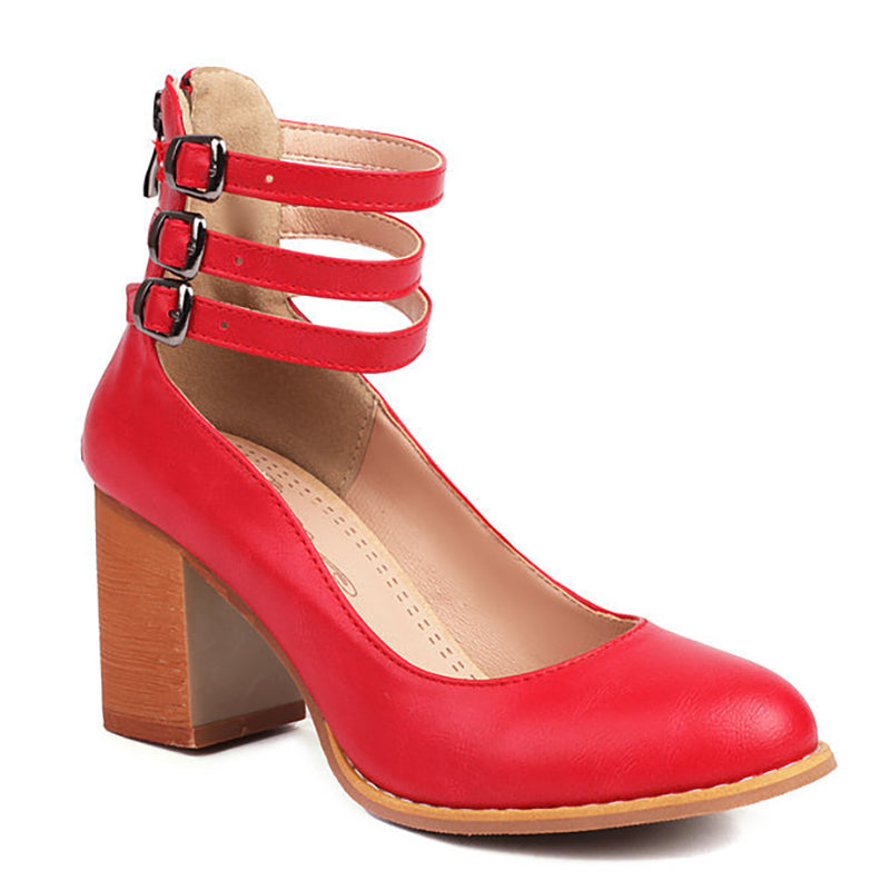 Carol™ | Minimalist Sandal with Block Heel