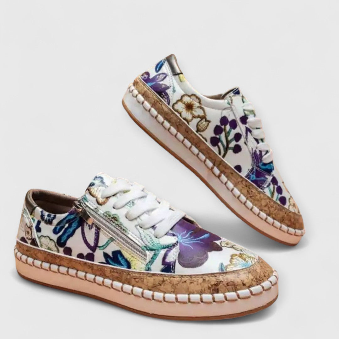 Gloria™ | Elegant Botanical Shoes