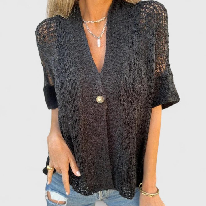 Calista™ | Elegant Knitted Shirt
