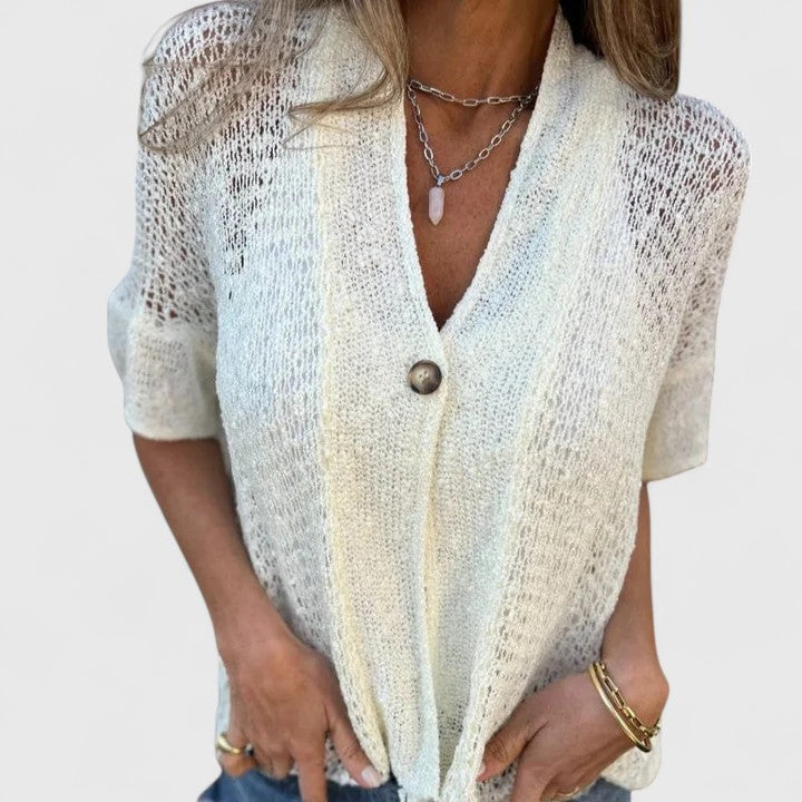 Calista™ | Elegant Knitted Shirt